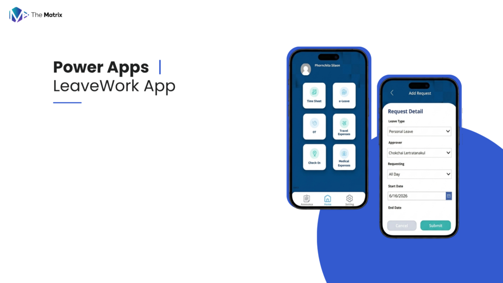 Power Apps | LeaveWork App