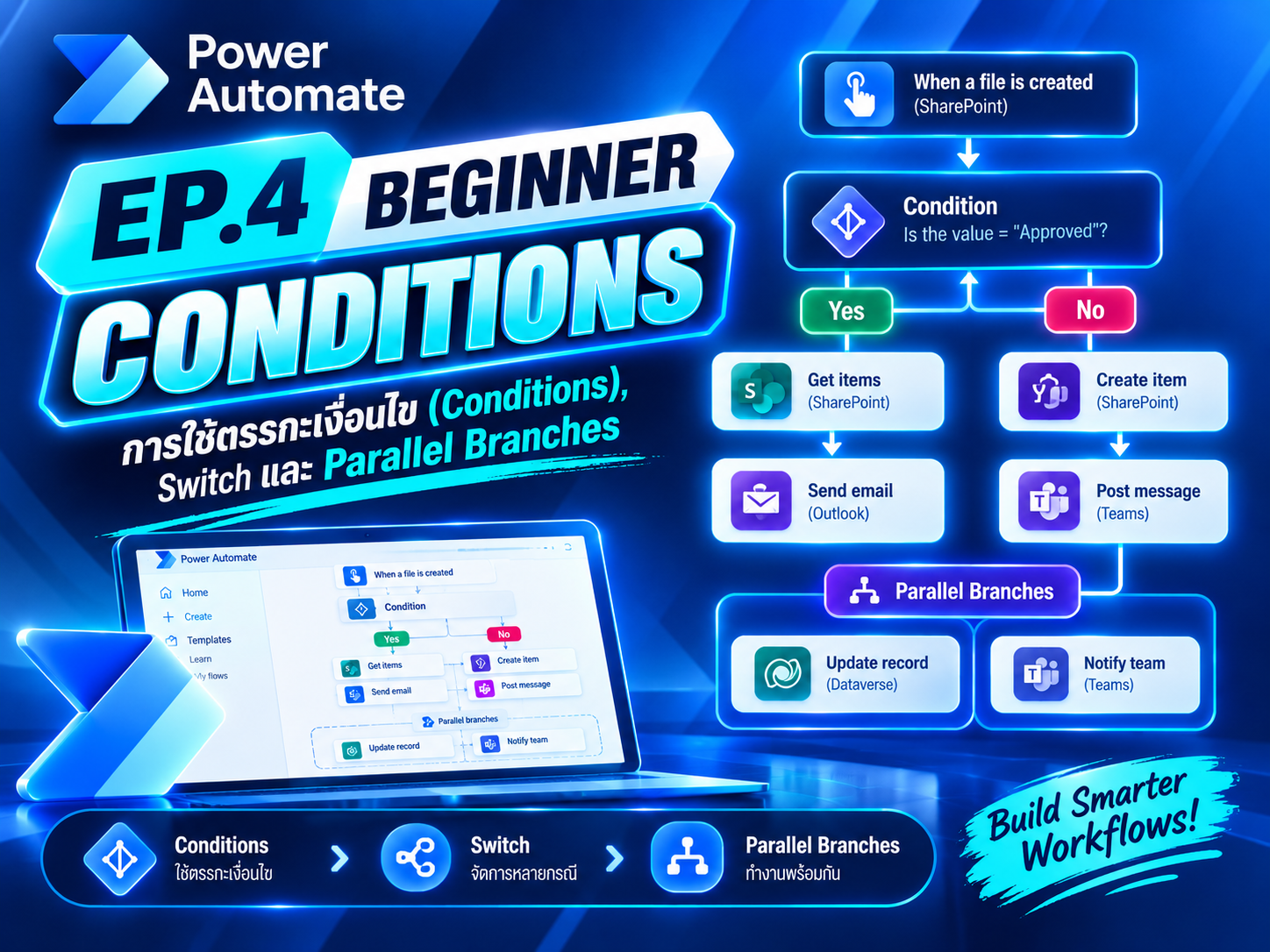 Power Automate Conditions