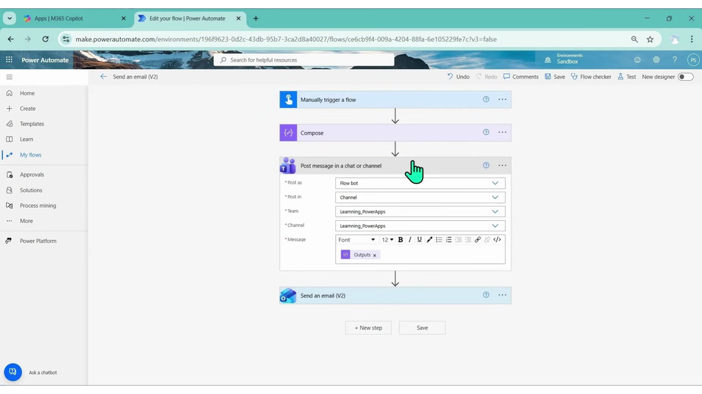 ตั้งค่าการส่งข้อความลง Channel บน Microsoft Teams